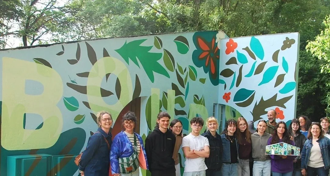 Une fresque à Bourgon